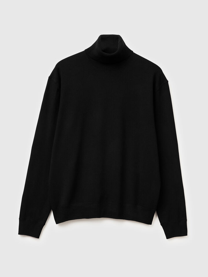 TURTLE NECK SWEATER Men image number 5